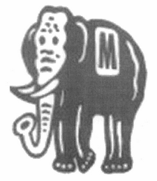 M logo