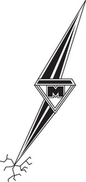 M logo