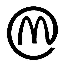 M logo
