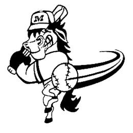 M logo