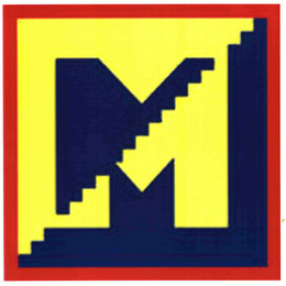 M logo