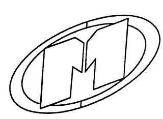 M logo