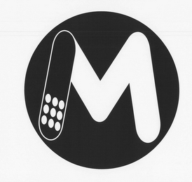 M logo