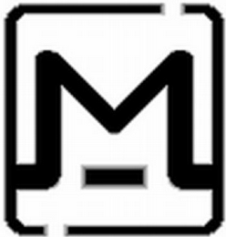 M logo