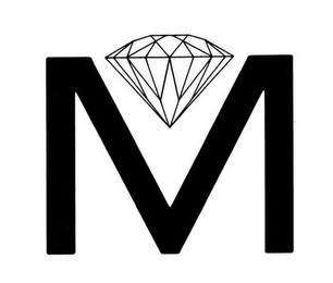 M logo