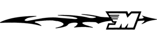 M logo