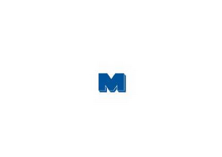 M logo