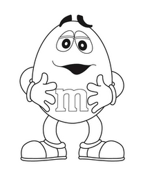 M logo