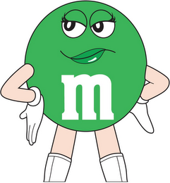 M logo