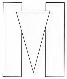 M logo
