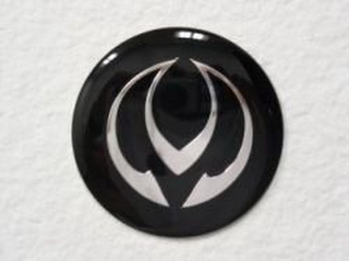 M logo