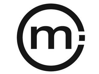 M logo