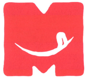 M logo