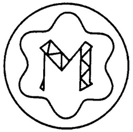 M logo