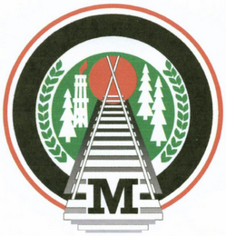 M logo