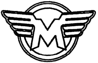 M logo