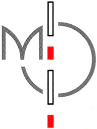 M logo