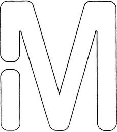 M logo