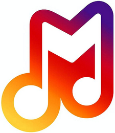 M logo