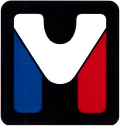 M logo