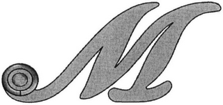 M logo