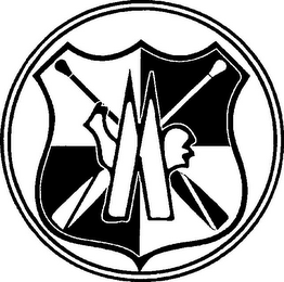 M logo