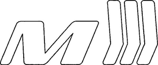 M logo
