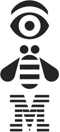 M logo