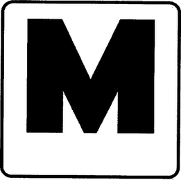 M logo