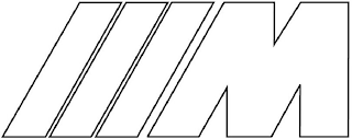 M logo