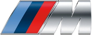 M logo