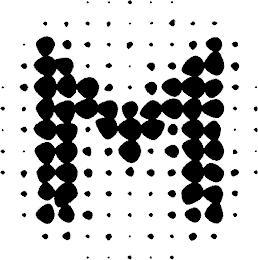 M logo