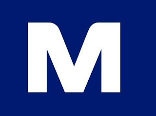 M logo