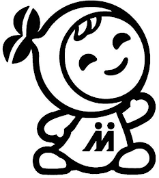 M logo