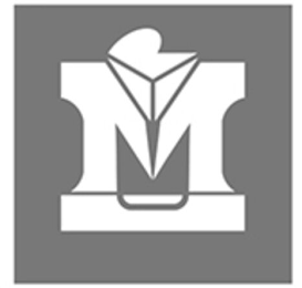 M logo