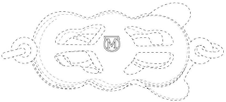 M logo