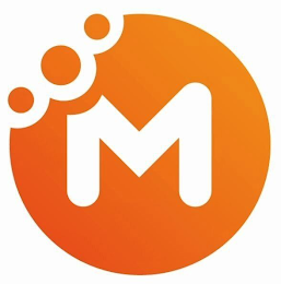M logo