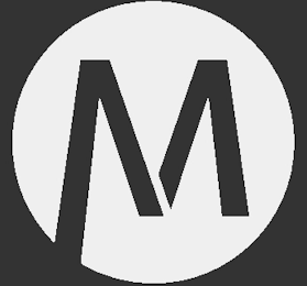 M logo