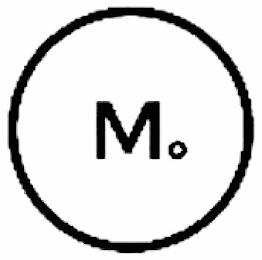 M logo