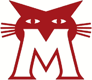 M logo