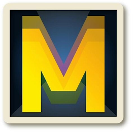 M logo