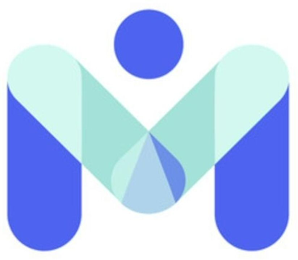 M logo