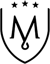 M logo