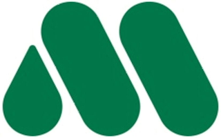 M logo