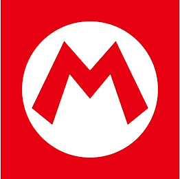 M logo