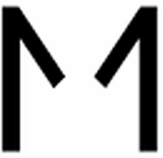 M logo