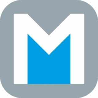M logo
