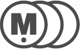 M logo