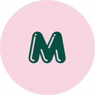M logo