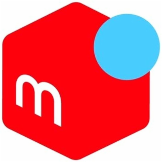 M logo